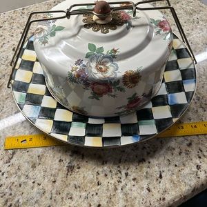 Mackenzie-Childs Cake Carrier